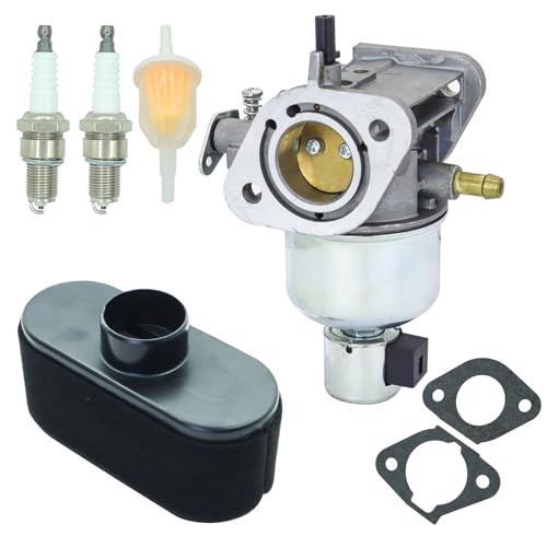 MIA10591 Carburetor Fits for JOHN DEERE X300 X300R X304 wtih Air Filter Maintenance Service Kit Mowers TRACTOR