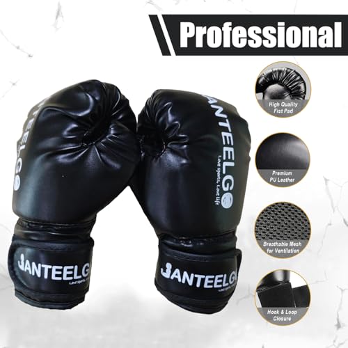 Boxsack Kinder für Karate Boxen: JanTeelGO 150cm Boxing Bag Standboxsack Geschenke um Energie zu entlasten und Fähigkeiten für Jungen Mädchen im Alter von 3-12 Jahren Aufzubauen (Boxsack Kinder-A1)