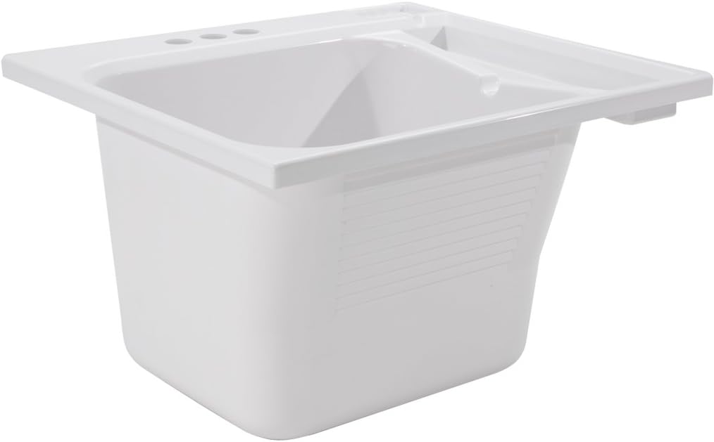 CASHEL Drop-In Sink - Essential Kit, White, 1970-20-01