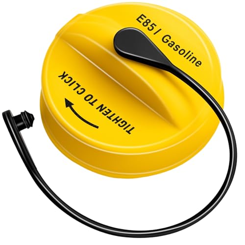 E85 Gas Cap, Fuel Cap for 2007-2019 Dodge Ram Jeep Chrysler Ram 1500 Grand Caravan Journey Grand Cherokee Durango Cherokee Avenger Dakota Dart Town & Country Chrysler 200 Commander Aspen, 52030379AA