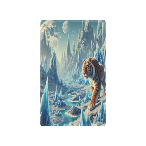 Tigers Light Switch Cover Decorative Receptacle Outlet Wall Plate Guard Plastic Outlet Covers for Living Room Home Decor Kitchen (Unused Outlet Cover)