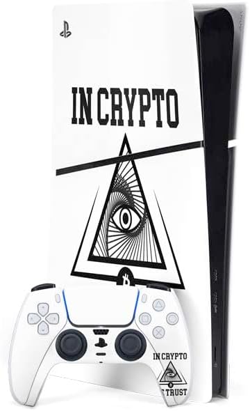 Skinit Decal Gaming Skin Compatible with PS5 Slim Digital Edition Bundle - Doge Coin Crypto Design