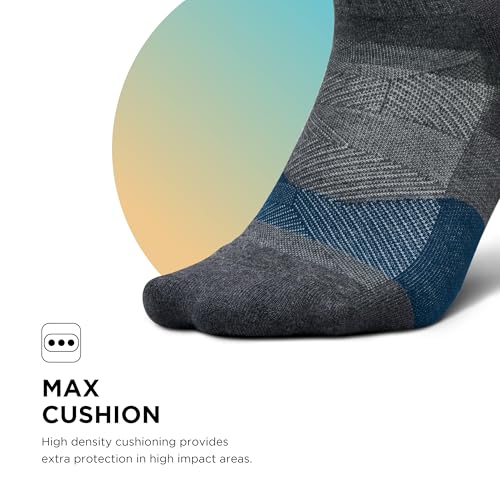 Image of Feetures Trail Max Cushion Mini Crew Sock - Hiking Socks for Men & Women