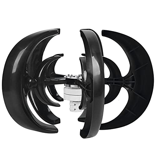 Kit De Generador De Turbina Eólica De 800 W Con 5 Aspas, Kit De Generador De Viento Con Controlador De Carga, Generador De Energía Eólica Para Marina, Rv, Hogar, Negro 48v Kit De Generador De Turbina Eólica De 800 W Con 5 Aspas, Kit De Generador De Viento Con Controlador De Carga, Generador De Energía Eólica Para Marina, Rv, Hogar, Negro 48v