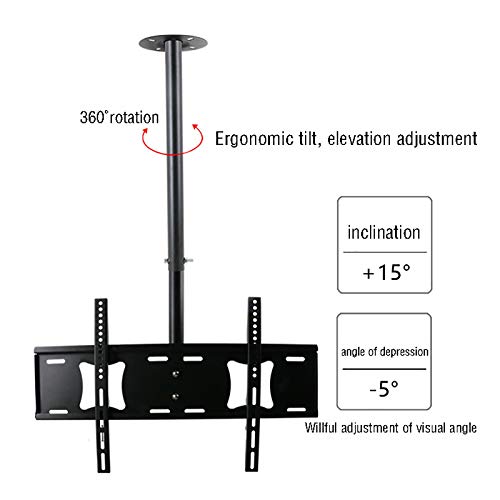 Support TV mural réglable de 32 à 75 pouces max VESA 720x430