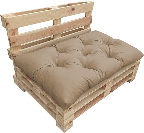 chilly pilley Coussin De Palette EU Imperméable Coussin De Jardin Imperméable Flocons De Mousse...