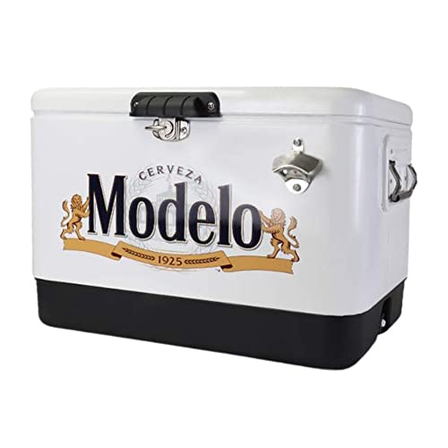 Seau à glace 51 l acier inoxydable glacière camping pêche plage