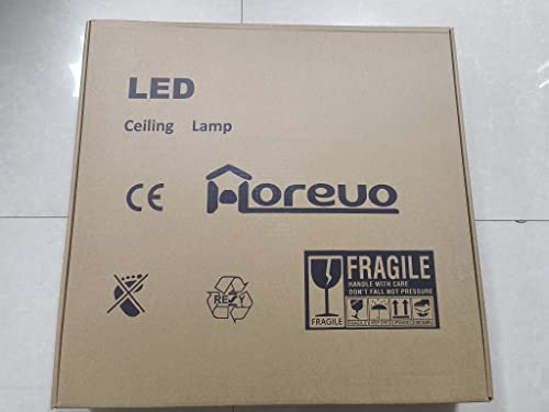 Horevo RN16-0003-00102 Led Music Ceiling Light With Bluetooth Speaker 36W 20 Inch Multi Functional App Upgraded Modern Light Fixtures thumb #16