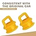 Dogary 2 PCS Car Gearbox Shift link Cable Sleeve Fixing Buckle, PE Plastic Transmission Linkage Bushing Pliers, Parts OE: 15276979 Replacement, Compatible with Buick Chevrolet Silverado (Orange)