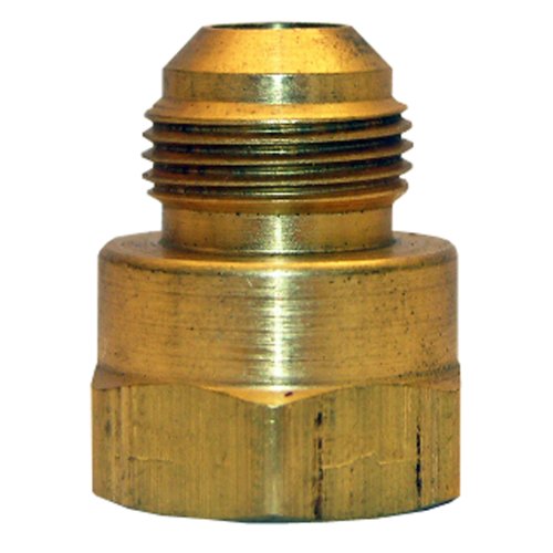 LASCO 17-4677 15/16-Inch Flare by 1/2-Inch Female Pipe Thread Brass Adapter