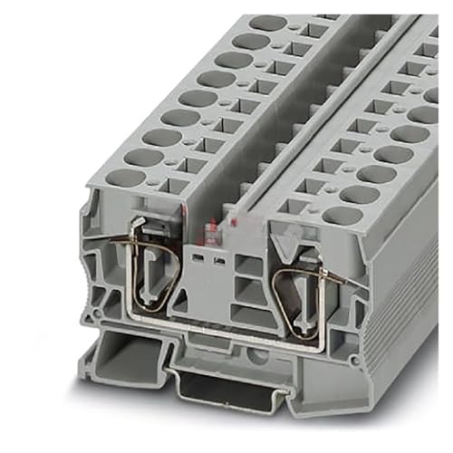 Bloque de terminales ST 16 gris para organizar cables eléctricos sin fallos
