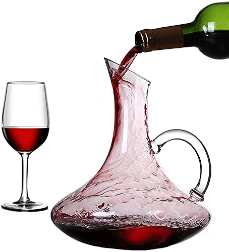 Carafe à vin de luxe et carafes à liqueur en cristal soufflé
