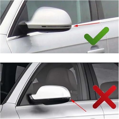 Capuchon protection de rétroviseur extérieur carbone RS6 S8 A3 A4
