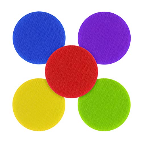 Best Cyber Monday 🔥 BESPORTBLE 30 Pcs Carpet Spot Sit Markers 4 Circles Spot Sitting Carpet Marker for Kids, Teachers, Preschool and Kindergarten (Random Color)