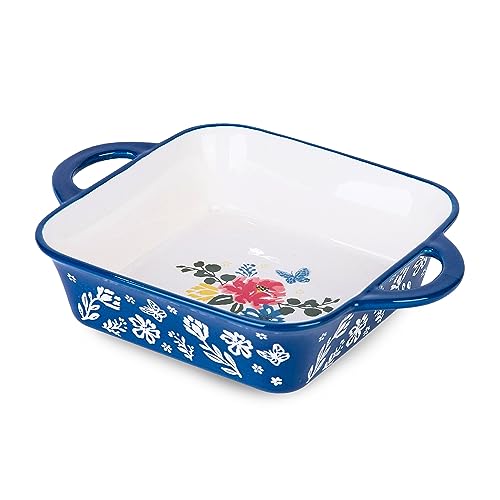 Wisenvoy 8X8 Baking Pan Brownie Pan Casserole Dish Ceramic Baking Dish Square Casserole Dishes For Oven