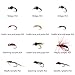 Bassdash Fly Fishing Nymph Flies Kit, Pack of 96 pcs Fly Lure, with Ultrathin Fly Box
