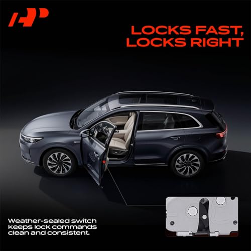 Image of A-Premium Front Left Driver Side Door Lock Actuator Compatible with Ford | for E-450 Econoline Super Duty, E-450 Super Duty, E-550 Econoline Super Duty, E-550 Super Duty, Econoline Super Duty