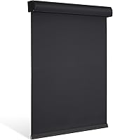 Vista 13 de Changshade Persianas Enrollables Opacas sin Cordón con Cenefa, Persiana Enrollable Oscurecedora de Fácil Instalación, Persianas de Tela