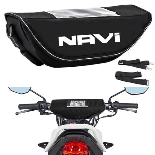 For Navi 110 navi 110 2025 2024 2023 2022 2021 Motorcycle Accessories Waterproof and Dustproof Handlebar Storage Bag Travel Tool Bag Waterproof Bag Handlebar Navigation Bag Navi 110 Storage Bag (B)