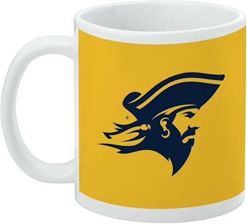 Vista 1322 de GRAPHICS & MORE Taza de café de cerámica con logotipo secundario de la Universidad Bob Jones, tazas de regalo novedosas para café, té y bebidas