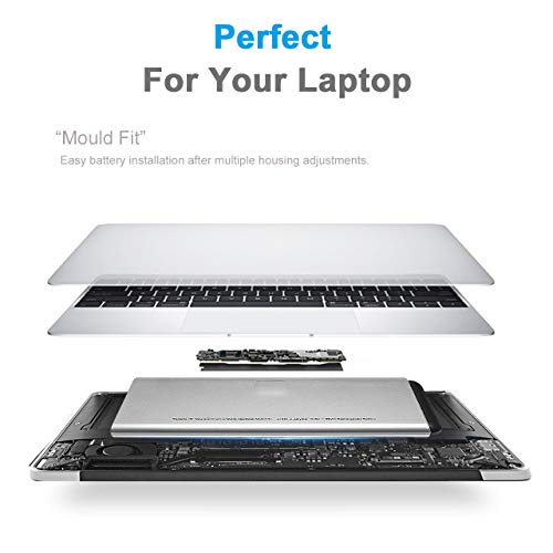 Solice New A1281 A1286 Laptop Battery For Apple Macbook Pro 15''(2008 Version),Fit:mb772 Mb772/A Mb772J/A Mb772Ll/A -10.8V 56Wh #TOP5