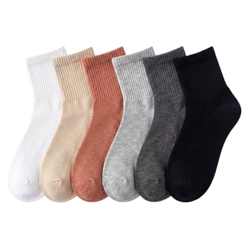 Image of Women's Quarter Crew Socks, Lightweight Casual Above Ankle Socks for Women, Breathable Smooth Toe