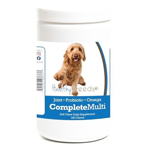 Image of Healthy Breeds Goldendoodle All in One Multivitamin Soft Chew 120 Count