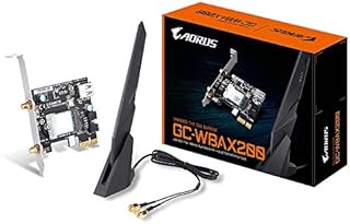 GIGABYTE WIFI 6 GC-WBAX200 (2x2 802.11Ax/ Dual Band WiFi/ Bluetooth 5/ PCIe Expansion Card)