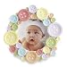 Kate Aspen Round Photo Frame, Cute as a Button