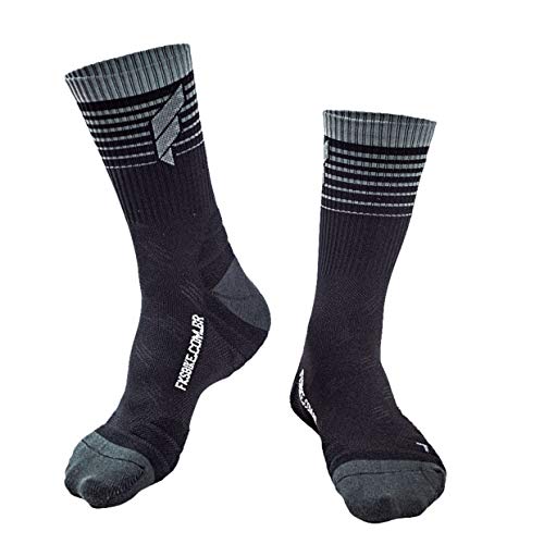 Meia Ciclismo Bike FKS em Nylon Cor:Cinza;Tamanho:G