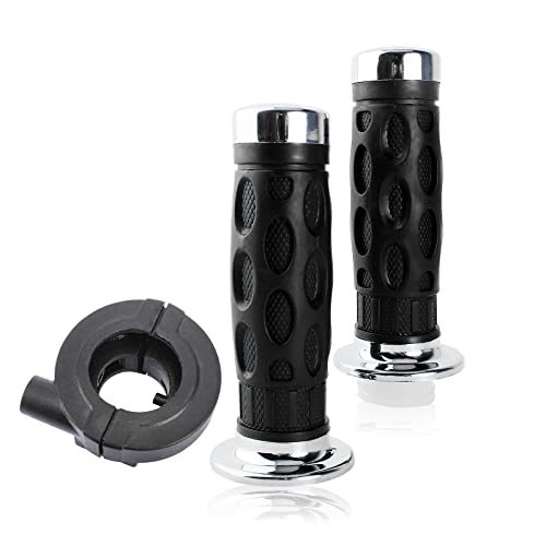 Qazaky Throttle Twist Handle Grip Set For Gy6 50Cc 80Cc 90Cc 110Cc 125Cc 150Cc 4-Stroke Engine Atv Quad Scooter Go Kart Moped Motorcycle Pit Dirt Pocket Mini Bike 7/8Inch 22Mm Handlebar Qmb139 Chinese #TOP22