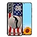 Personalized Golfer Name Number America Flag Design Rubber Cover Phone Case for Google Pixel 4/4A/4XL/5/5XL/6/6 PRO/7/7 Pro Custom Golf Phone Case