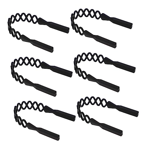 VILLCASE Elastic Glasses Band 6pcs Non-slip Sunglasses Straps Comfortable Fashionable Great for Outdoor Sports and Daily Use