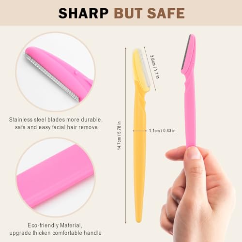 D 21PCS Eyebrow Razor for Women
