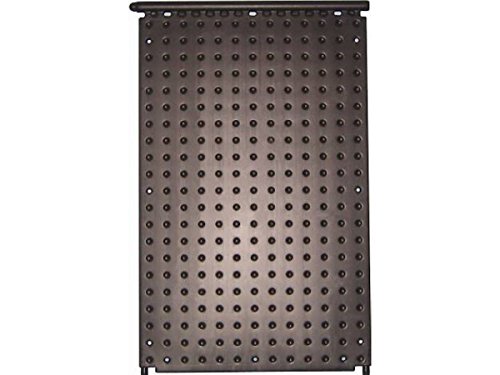 Pool Schwimmbad OKU- Absorber F1000, schwarz mit 2 Anschlussstutzen, d 25 mm und einseitig integriertem Sammelrohr d=40 mm, Abmessung 1320 x 820 mm