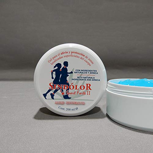 Sindólor Sport Forte II Gel DEX HOME Para Masaje Corporal. Tarrina 200 ml Cover
