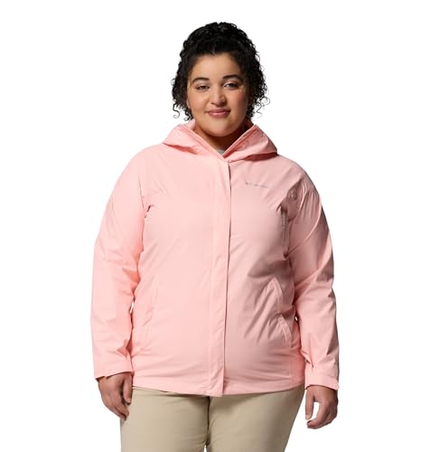 Columbia Damen Arcadia II Jacke, Pink Sand, 3X – Ansicht 5
