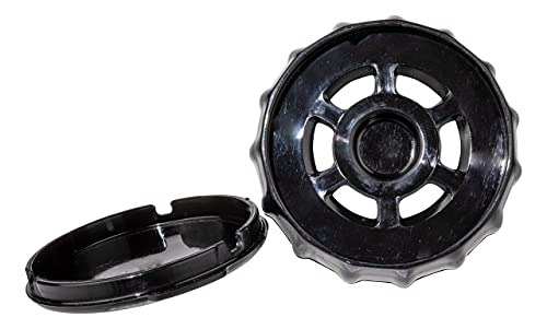 Sundhed Himalayan Black Rock Salt Kala Namak (Course) In Grinder | 210 Grams (7.40 Oz) | Natural Vegan Seasoning #TOP3