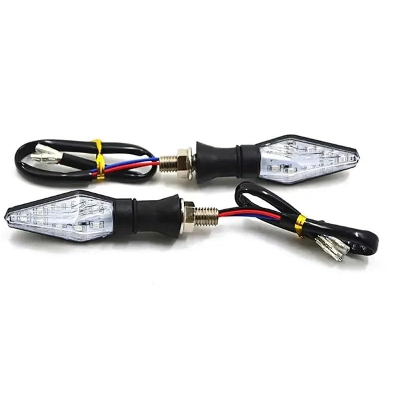 Clignotants moto universels double face pour être mieux vu