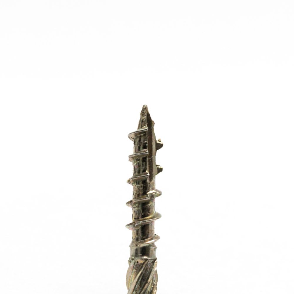 Holzschrauben Set - 6x100mm Senkkopfschraube | 2500 Stücke, TX 30 Torx Schrauben Holz, Schraube 6x100mm, Edelstahlschrauben Verzinkt Holzschraube, Wood Screws