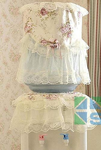 S R EXCLUSIVE Water Dispenser Covers Pastoral Style Cover Used for Drinking Fountain Machine Fashion Random Pattern Dispenser Bottle Protector Dust Cover Set-image-45