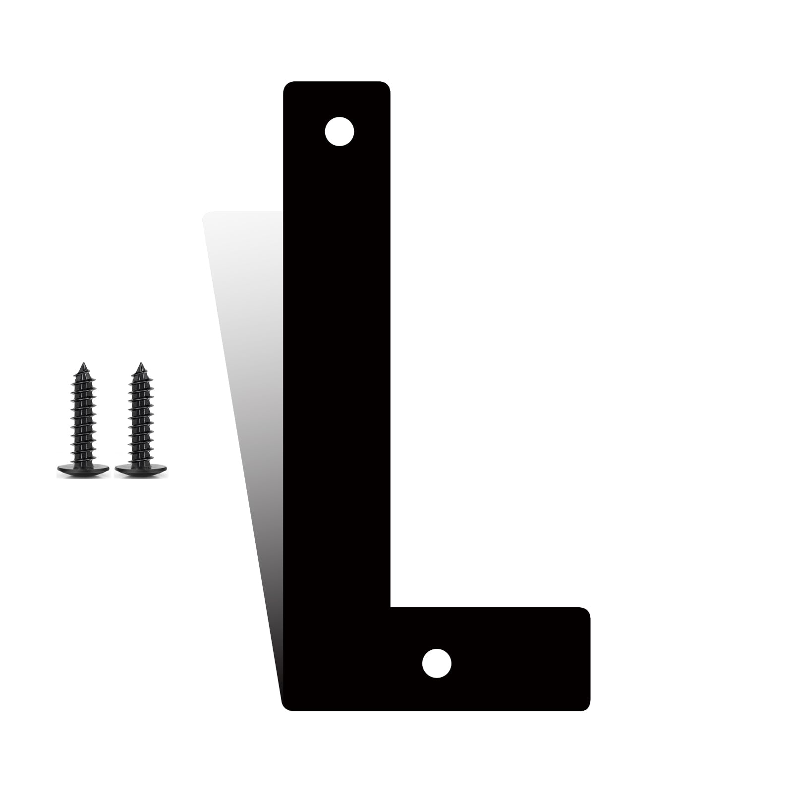 4 Inch Metal Letters, Metal House Letters, Modern Black House Address Letter for Outside, Outdoor Address Letter for Apartment Home Street Office