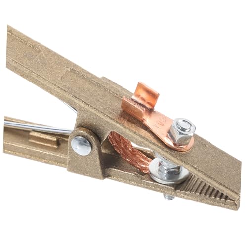Pince de terre de soudage cuivre robuste pour soudure stable et fixations de masse