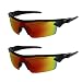 Battle Vision HD Polarized Sunglasses by Atomic Beam, UV Block Sunglasses Protect Eyes & Gives Your Vision Clarity (2 Pairs)