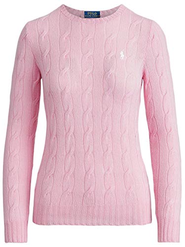 Ralph Lauren Womens Cable Knit Crew Neck Sweater...