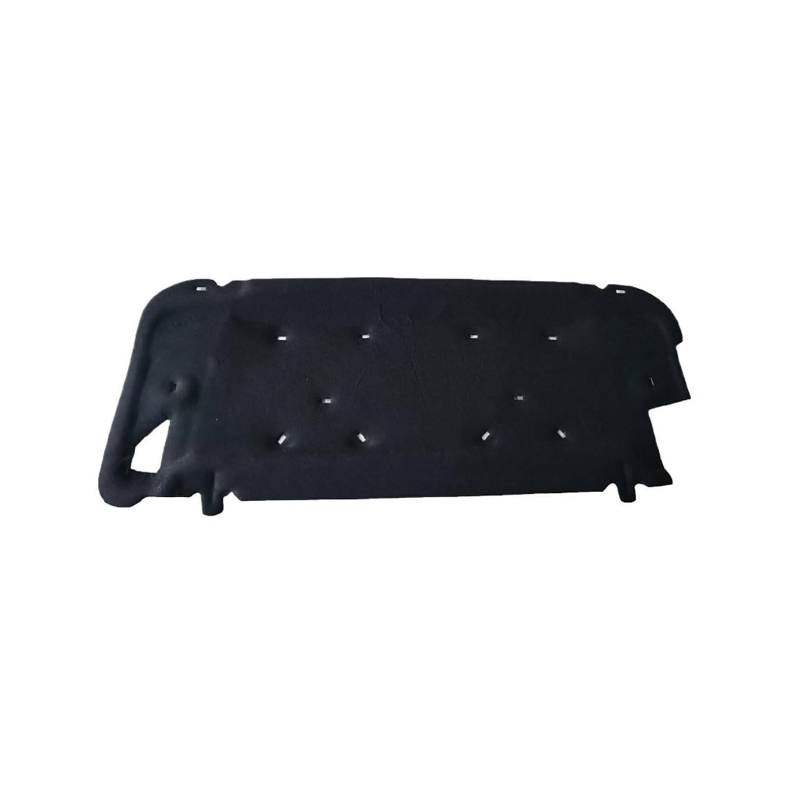 Wuqqxxqcm Black 2014-2018 Compatible For Land Rover Evoque Heat Sound Insulation Cotton Front Hood Engine Firewall Mat Pad Cover Noise Deadener