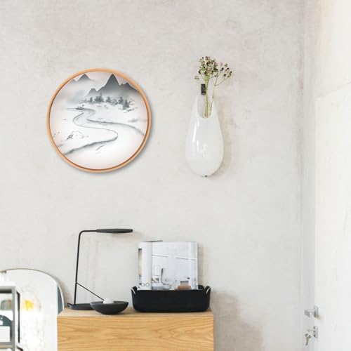 Cadre de tableau décoratif de 35 cm en bambou de haute qualité avec structure rigide