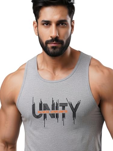Image of 3Colors Men's Active Sleeveless Polyester Tank Top- Cool and Comfortable Workout wear, Dry fit Gym Vests - Unity