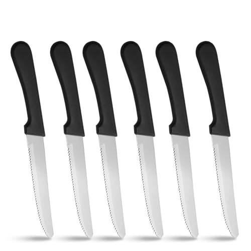 Image of 36 PCS Steak Knife Set - Stainless Steel Steak Knifes 8.7 Inch with Dishwasher Safe Steak Knoves,Metal Steak Knife,Dinner Knife Silverware for Home,Kitchen or Restaurant