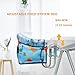 PandaEar Quick Clip On High Chair with Storage Bag, Portable High Chair That Attaches to Table, Hook On Baby Seat for Table